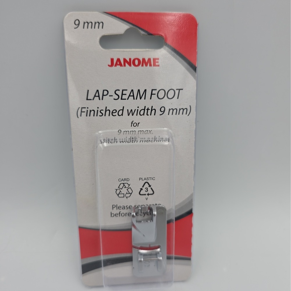 Janome Lap-Seam Foot #202463007 for 9mm Sewing Machines